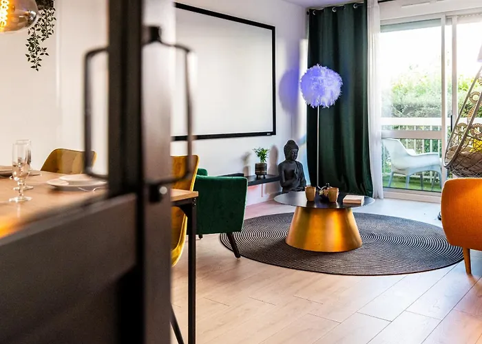 Le Mimosa - Chic & Calme Avec Piscine شقة *